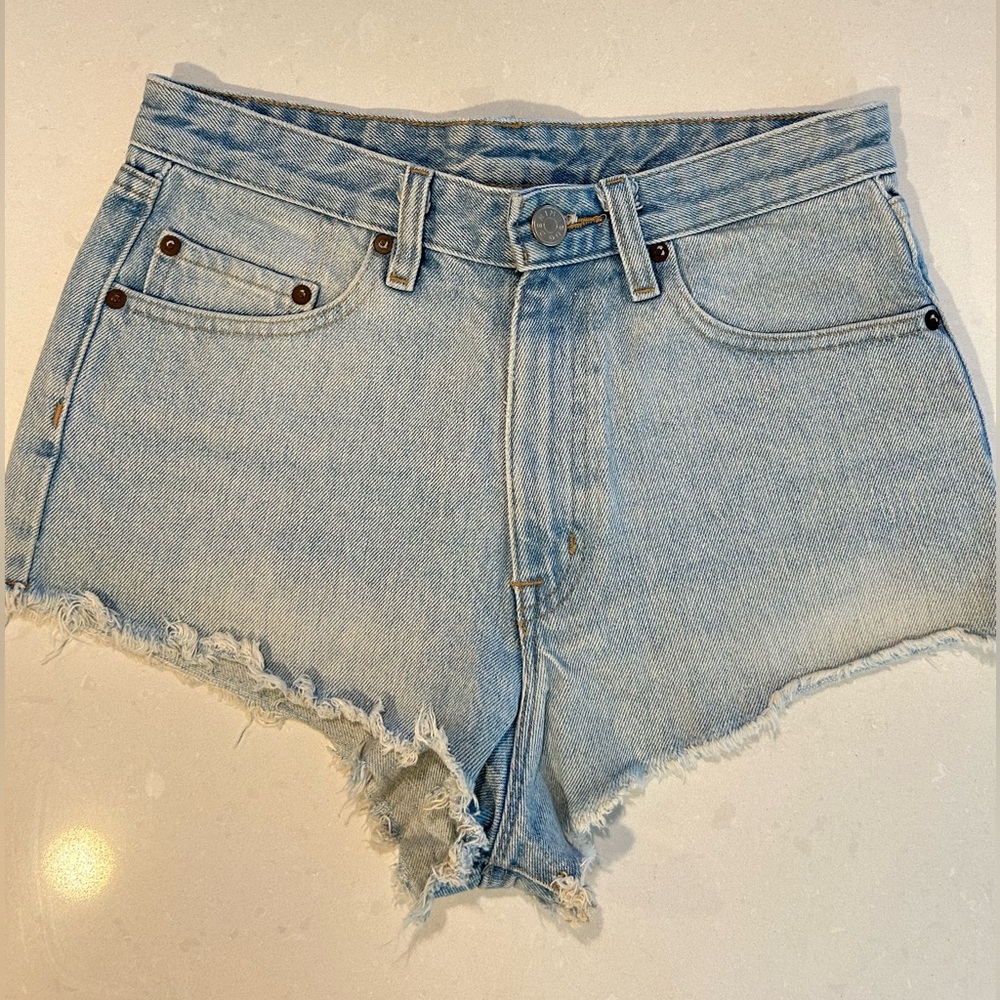 Urban Outfitters BDG Blue Denim Distressed Shorts